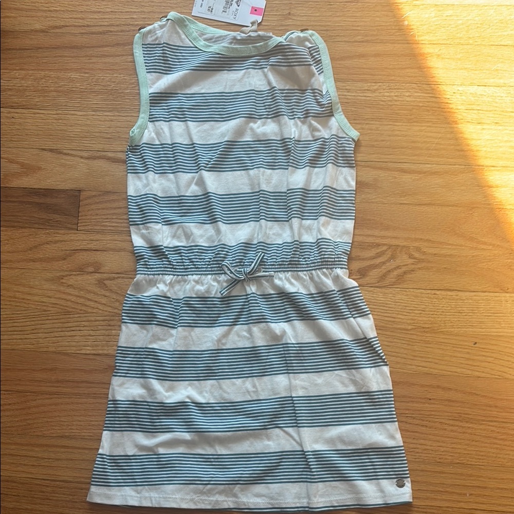 Striped Sleeveless Kids Dress